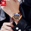 olevs-fashion-brown-men-watches-waterproof-leather-quartz-watch