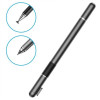 Baseus Two In One Capacitive Stylus Pen For Mobile And Tablet - Black