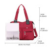 Women's Handbag Solid ( Red colour )