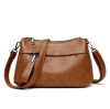 Crossbody bag atipasial leather ( brown color )