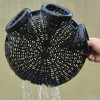 Black Fish Net Cage Fishnet