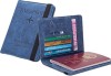 Business Leather Passport Covers Holder Wallet Case ( Black color )