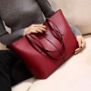 Luxury Hand Bag atypical leather(Red Wine)