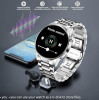 LIGE BW0256 Silver New Bluetooth Call Smart Watch Men Full Touch