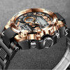 LIGE 8922 Men Military Watch Top Brand Waterproof Wristwatch