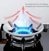 Energy Saving Gas Stove Cover High Efficiency Windproof Disk Windshield Bracket Flame Cap Cover