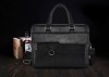 Amsburg Laptop Leather Bag(Black color)