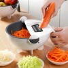 Cutter with Drain Basket Vegetables Chopper Veggie Slicer Kitchen Tool