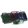 T-Wolf TF600 RGB Gaming Keyboard Mouse Combo