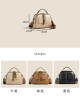 High end ladies' handbag multi-layer large capacity commuting bag(Cream)