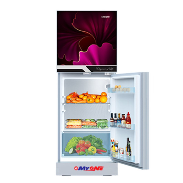 MYONE MY-1F5G Refrigerator - 165 Liter - Tulip Black