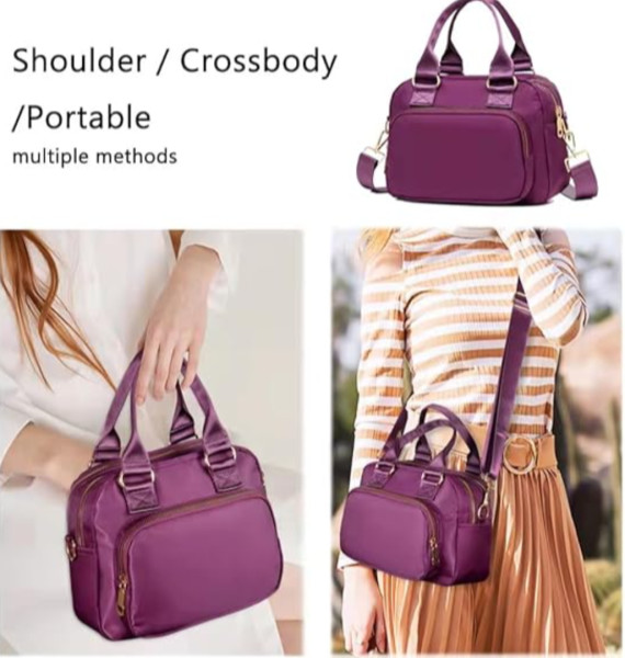 Large Capacity Fashionbag ( purple color )