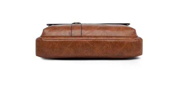 Amsburg Laptop Leather Bag(Chocolate color)