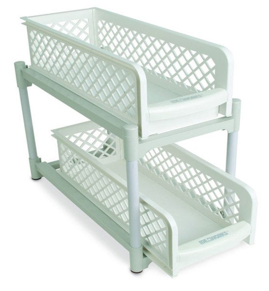 Portable 2-Tier Basket Drawers-430