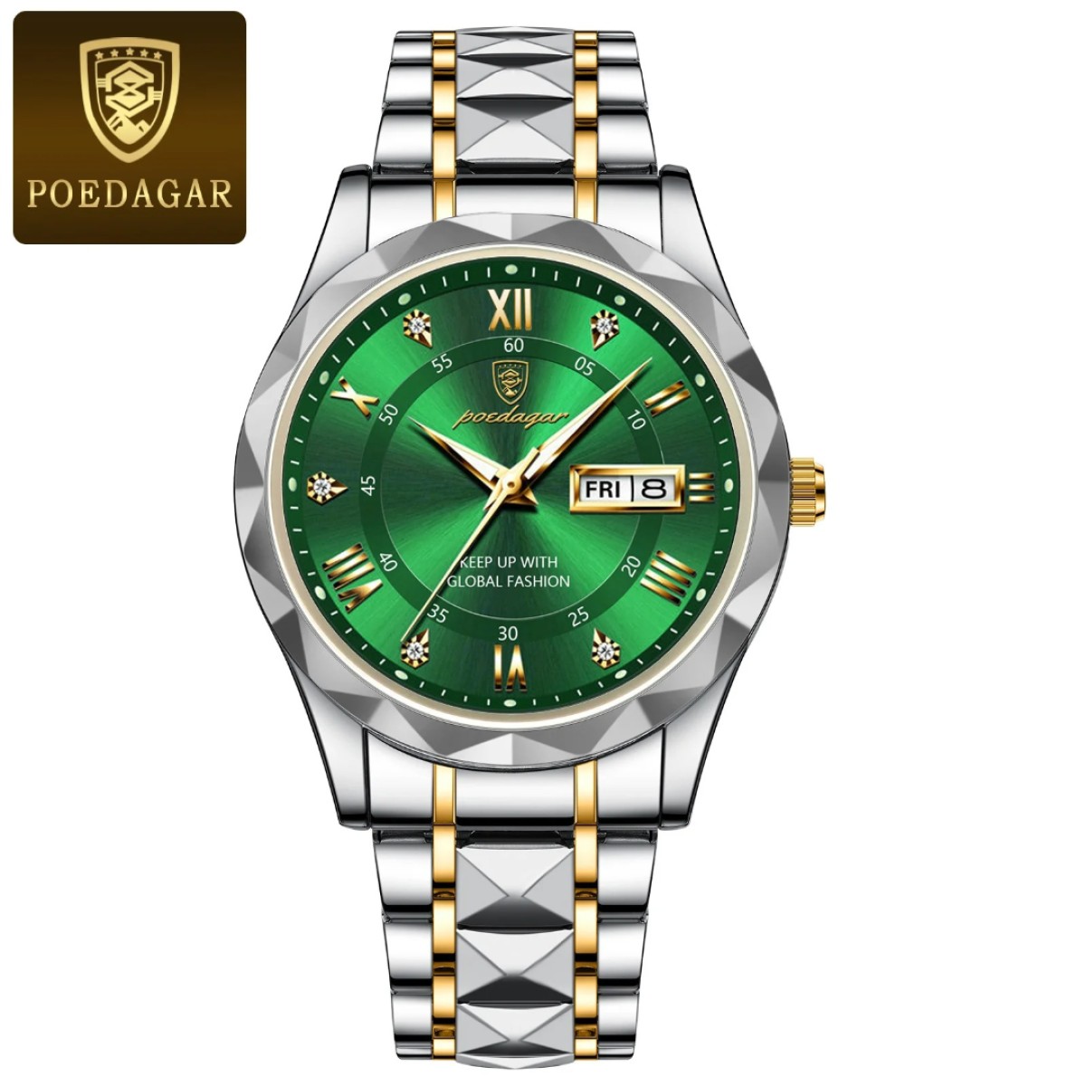 Poedagar new stylish water resistance watch for man