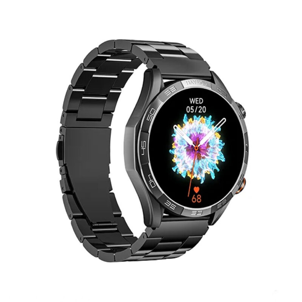 Haylou Solar 5 BT Calling Smart Watch (Metallic Strap)