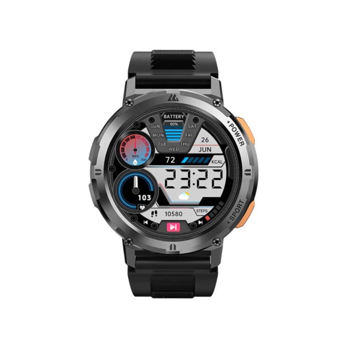 KOSPET TANK T2 Bluetooth Calling Smart Watch