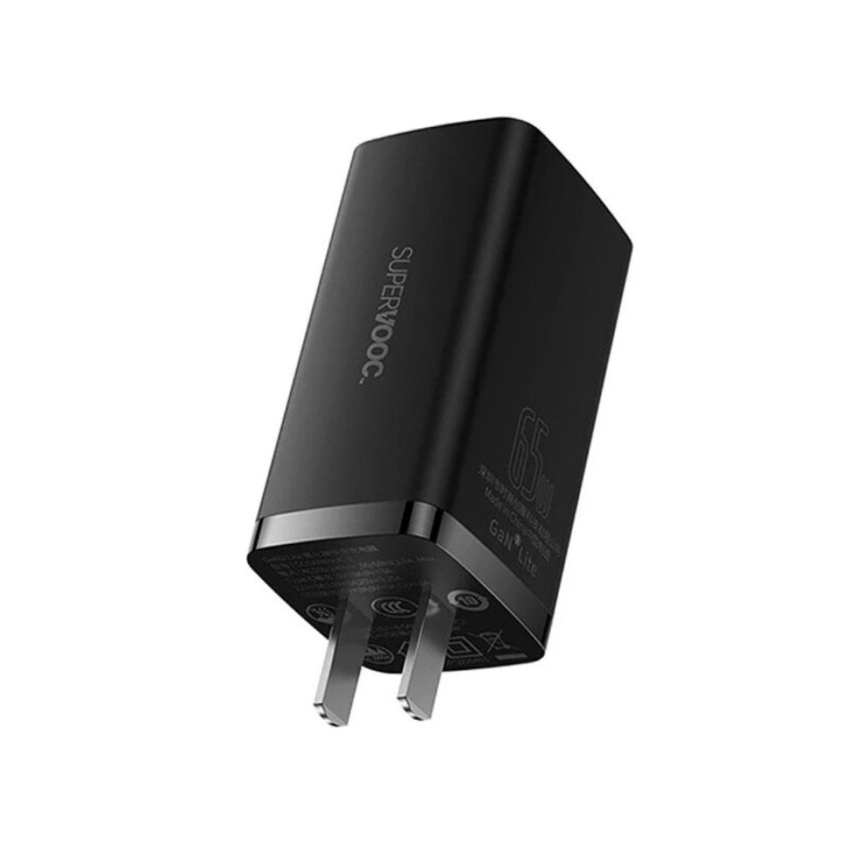 Baseus GaN2 lite 65W SUPER VOOC CN Plug Fast Charging Adapter (CCGL010001)