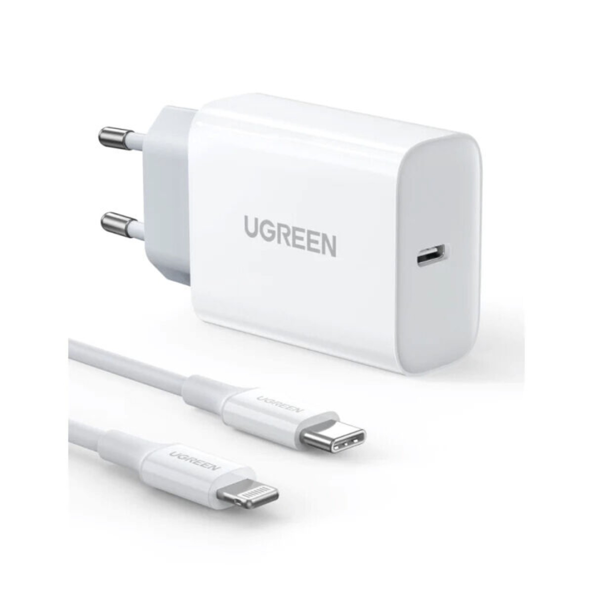 UGREEN PD20W USB Type-C to Lightning Charger Set