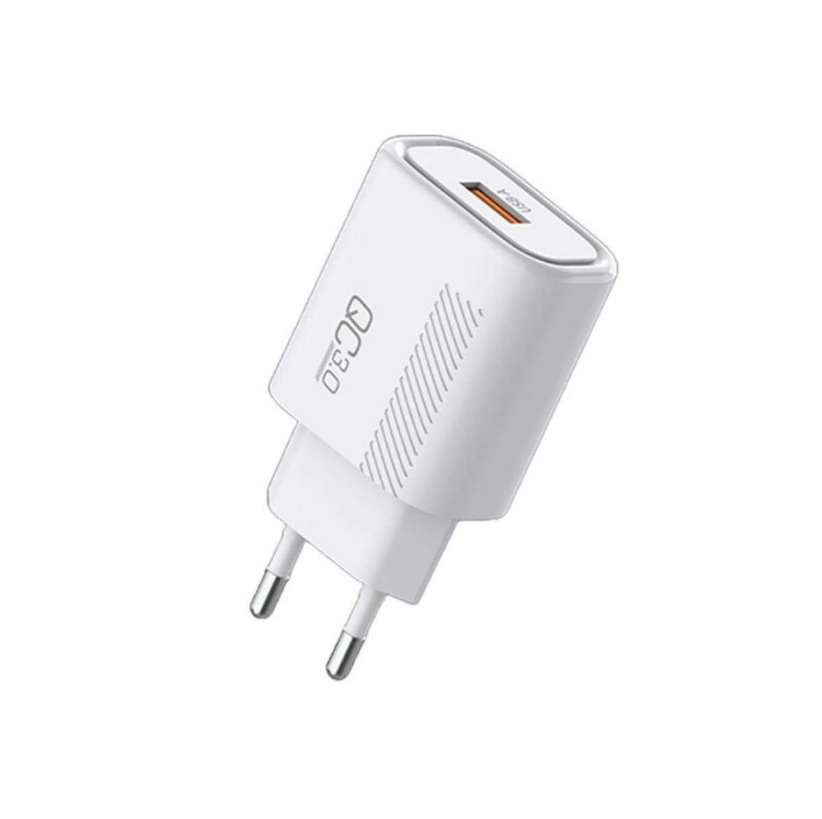 Yison C-H11-EU 18W Fast Charging Adapter with Lightning Cable - White