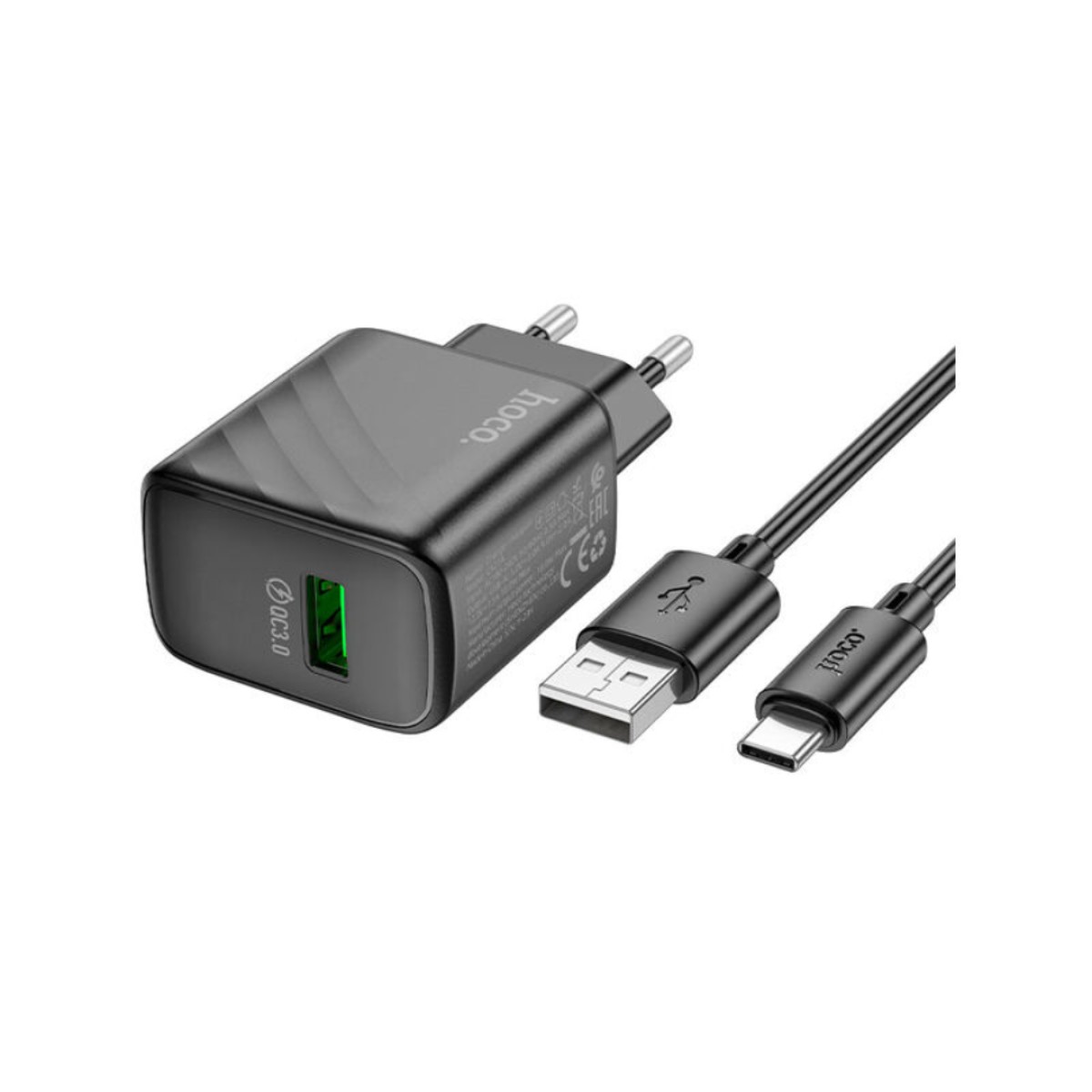 Hoco CS21A 18W USB-A to Type-C Charger