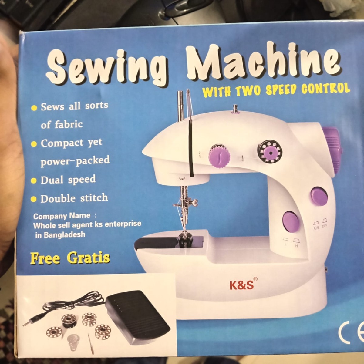 Portable Mini Electric Sewing Machine 5 in 1