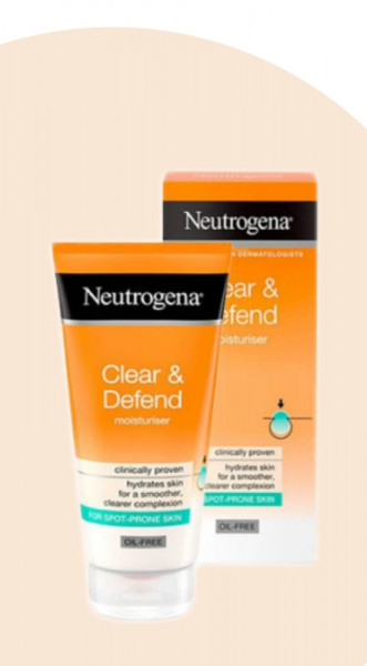 Neutrogena clear & defend moisturizer