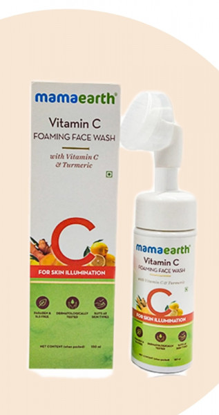 Mamaearth Vitamin C Foaming  Face Wash