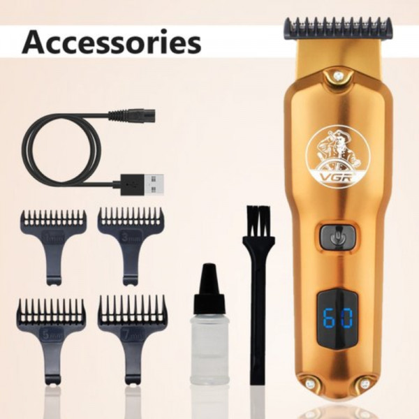 VGR V-927 Hair And Beard Trimmer ( IPX7 Waterproof)