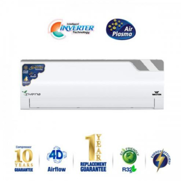 Walton 1 Ton Intelligent Inverter Air Conditioner (WSI-INVERNA (SUPERSAVER)-12A PLASMA