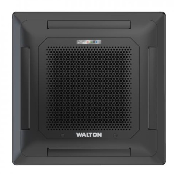 Walton 4 Ton Ceiling/Cassette Fixed Speed AC WCN-HEXACOMB-48D [BLACK PANEL]