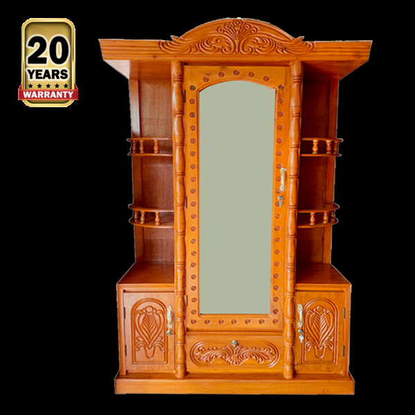 Mahogany Wooden Dressing Table - 4/7 Fit - Dr-002