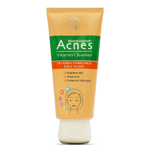 Acnes Vitamin Cleanser Vitamin Facial Wash - 50gm