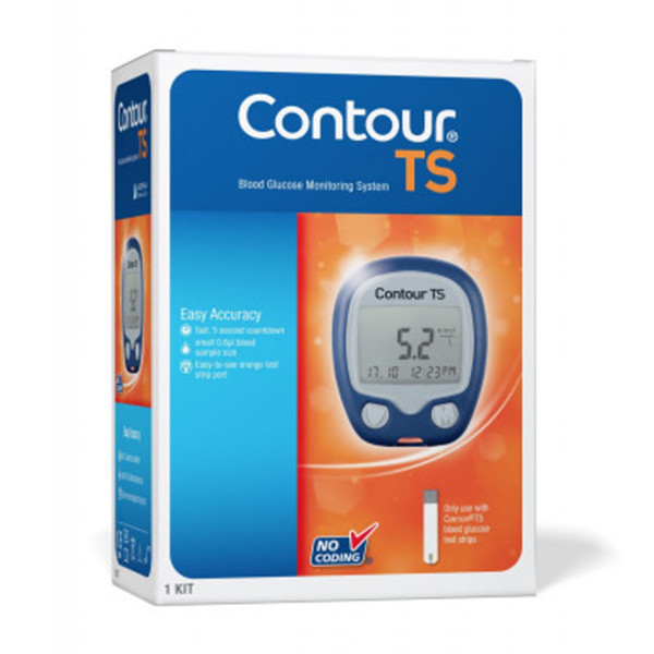 Contour TS Blood Glucose Meter - Blue