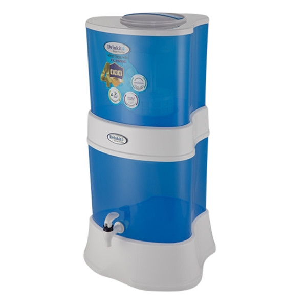 Drinkit Classic Water Purifier - 22 Liters - Blue