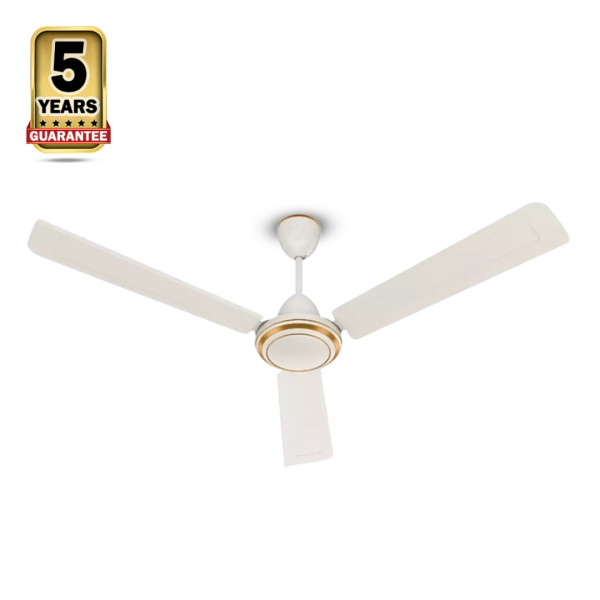 EB Classic Aluminum Blade Ceiling Fan - 56 Inch - White