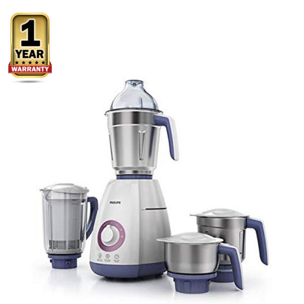 Philips HL7701 Mixer Grinder - 750W - Lavender and White