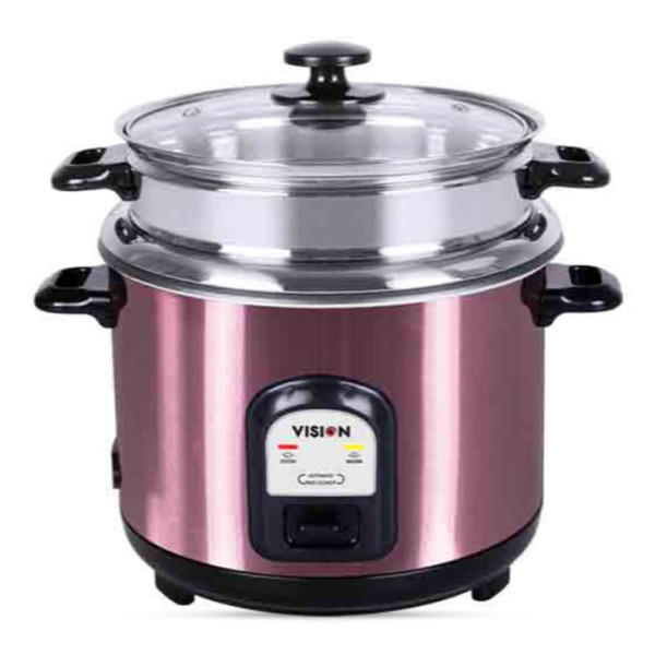 Vision VSS5005PEL Double Pot Rice Cooker - 3 Litre - Purple