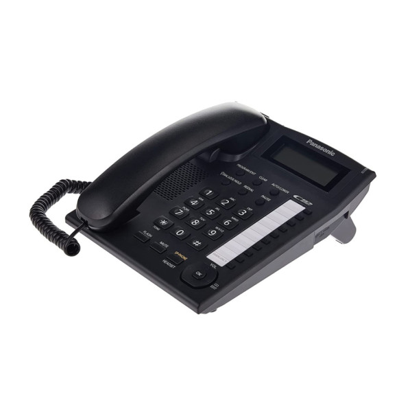 Panasonic KX-TS880MX Single Line Multifunctional Corded Landline Phone - Black