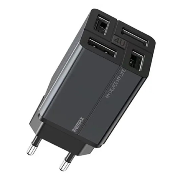 Remax RP-U43 Wanfu Series Fast Charging Adapter - Black