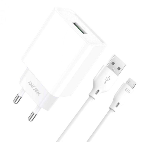 Turbo II Micro Smart Charge - White