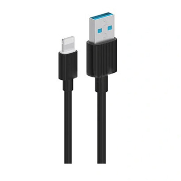 Yison Data Cable - Iphone - 1M -5V/2.4A - Black