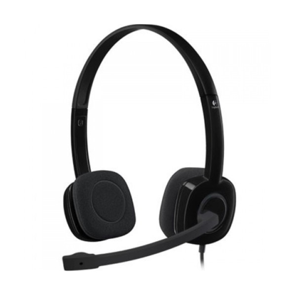 Logitech H151 STEREO Headset (One port) - Black