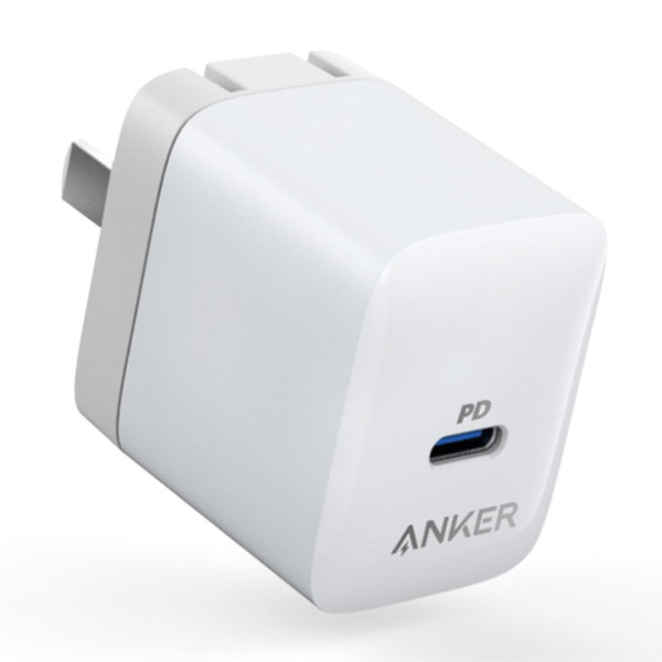 Anker Power Port III 20W Cube USB-C Adapter - White