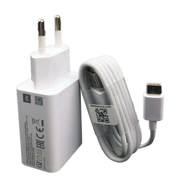 Mi Qualcomm 3.0 Type-C Fast Charging Travel Charger - White