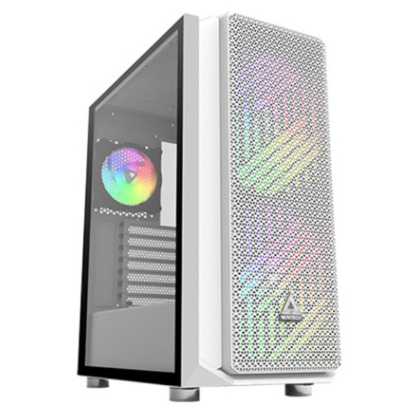 Montech Air X ARGB ATX Mid Tower Computer Gaming Case - White