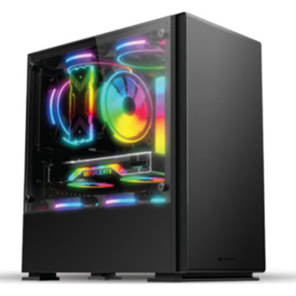 Revenger EVO Mid Tower ARGB Gaming Case - Black