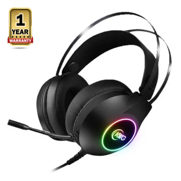 KWG Taurus M1 3.5mm RGB Stereo Gaming Headset - Black