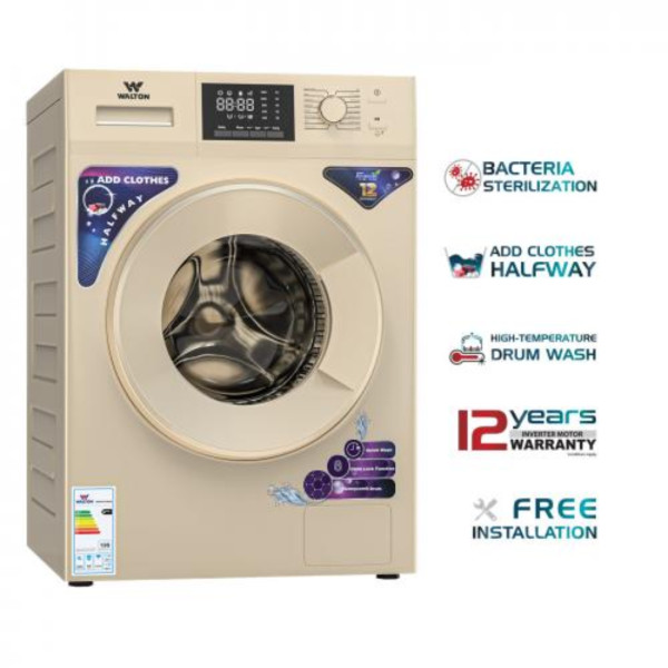 Walton Automatic Front Load Washing Machine - WWM-AFM90