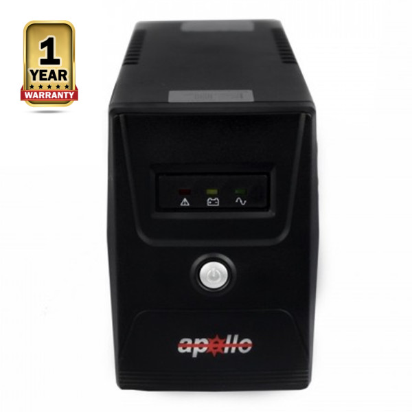 Apollo 650VA UPS - 300W - Black